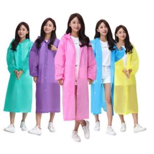 เสื้อกันฝนแฟชั่น สไตล์เกาหลี Rain coats กันน้ำ มี2แบบ PE/EVA