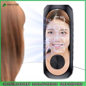 Sikiwind Radio FM Music Player with Alarm Clock Heavy Subwoofer BT Speaker Rechargeable Desktop Small BT Speaker for Party Outdoor Travel