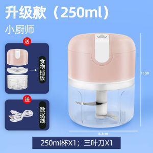 [CHÍNH HÃNG] Máy xay mini sạc điện xay thịt tỏi ớt rau củ quả 250ml hiệu DOSHI