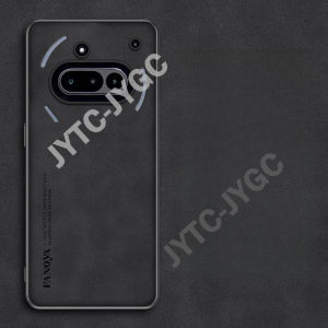 Luxury Leather Case For Nothing Phone 3a 2a Back Cover Camera Protection Silicone Shockproof Funda Casing