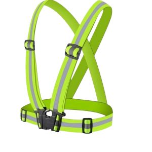 High Visibility Reflective Vest  Adjustable Safety Vest for Night Cycling Jogging Hiking