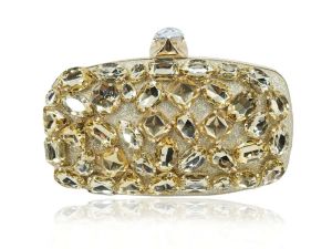Waiwai Clutch Tas Pesta Wanita Seserahan Pernikahan Wanita Party Bag Mewah Glitter Berkilau 10259-1