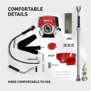 Honda Heavy-Duty Gasoline Grass Trimmer with Comfort Grip and Efficient Heat Dissipation - Shipped in 24 Hours