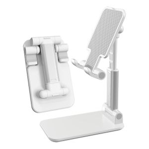 HANDPHONE STAND ANGLE HEIGHT ADJUSTABLE CELL PHONE STAND FOR DESK FULLY FOLDABLE PHONE HOLDER STAND CRADLE DOCK TABLET STAND COMPATIBLE WITH ALL MOBILE PHONE IPAD KINDLE TABLET