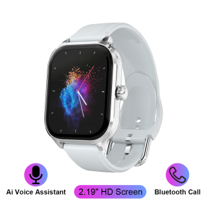 (HD1)LAXASFIT H9 Smart Watch with 2.01 Inch Screen Bluetooth and Monitor for Android iOS Women