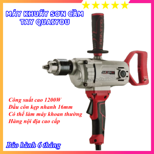 Máy Khoan Khuấy Sơn QUAIYOU QY6116AM - Hàng Chuẩn Nội Địa Công Suất Xịn 1200W - Bảo Hành Chính Hãng 6 Tháng