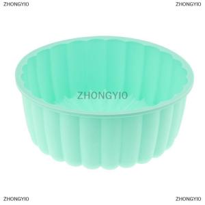 [COD] ZHONGYI0 6 inch Charlotte Bánh Pan Silicone Cheesecake không dính Vòng Silicone nướng Khuôn bánh khuôn mẫu cho Dâu Tây Shortcake Tart Pie