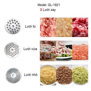 Lưỡi dao máy xay thịt công nghiệp Gali 1903 1921 1922 và các dòng máy tương thích