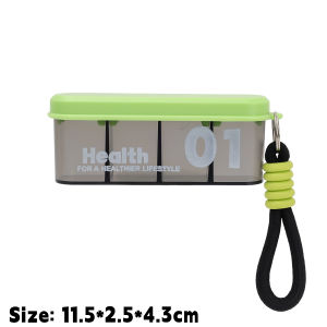 Portable Pill Cup Bottle Organizer Keychain for Pocket Purse Daily Pill Case Portable Medicine Vitamin Tablets Holders Container Boxes