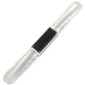 SFFGF 1pc Waterproof Solar LED Strobe Flash Light Solar Powered Colorful Dynamic Car Anti-collision Warning Light No Wiring Smart RGB Motorcycle Decorative Lamp Night Driving
