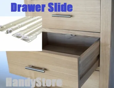 Drawer Rail Slider Drawer Slide Runner/ Drawer Left Right Track/ Slide Rail