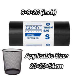 Trash Bag Garbage Bag Black (Small/Medium/Large/XL/XXL) Thickened And Enlarged Garbage Plastic Bag