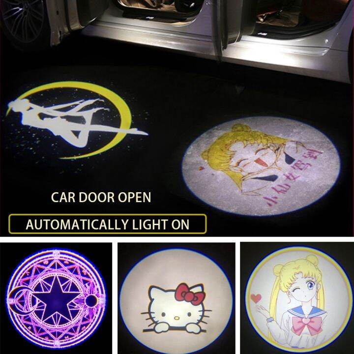 Sailor moon online car door light