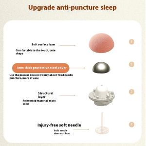 LAL ตัวยึดผ้าห่มสำหรับนอนนิรภัยกันเจาะสำหรับเตียงที่มองไม่เห็นกันลื่นอัพเกรด