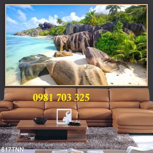 Tranh gạch phong cảnh trang trí tường