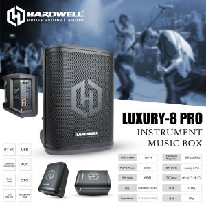 ortable Speaker HARDWELL LUXURY-8 PRO | HARDWELL LUXURY-8PRO | HARDWELL LUXURY8PRO | HARDWELL LUXURY 8 PRO