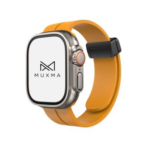 Magnetic Silicone Strap Compatible For Apple Watch  S11/10/SE2/Ultra 9/8/7/6/SE 42/44/46/40/41/45mm