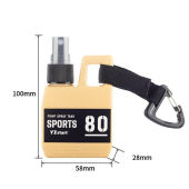 80ml Outdoor Spray Bottle Portable Hangable Travel Shading Sub Alcohol Spray Bottle