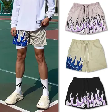 White mesh beach shorts hotsell