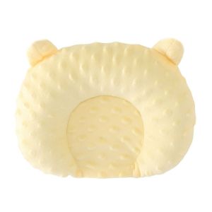Baltra Premium Cotton Memory Foam Infant Head Shaping Pillow for Flat Head Prevention Breathable & Soft Baby Bedding Accessory