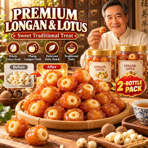 Longan Wrapped Lotus Seeds Traditional Chinese Dessert Soup Cheng Tng Sweet Soup Ingredients Pack