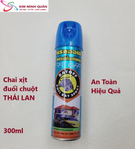 Chai Xịt Đuổi Chuột Nhập Khẩu Thái Lan - RAT OFF ANTI RAT SPRAY 200ml