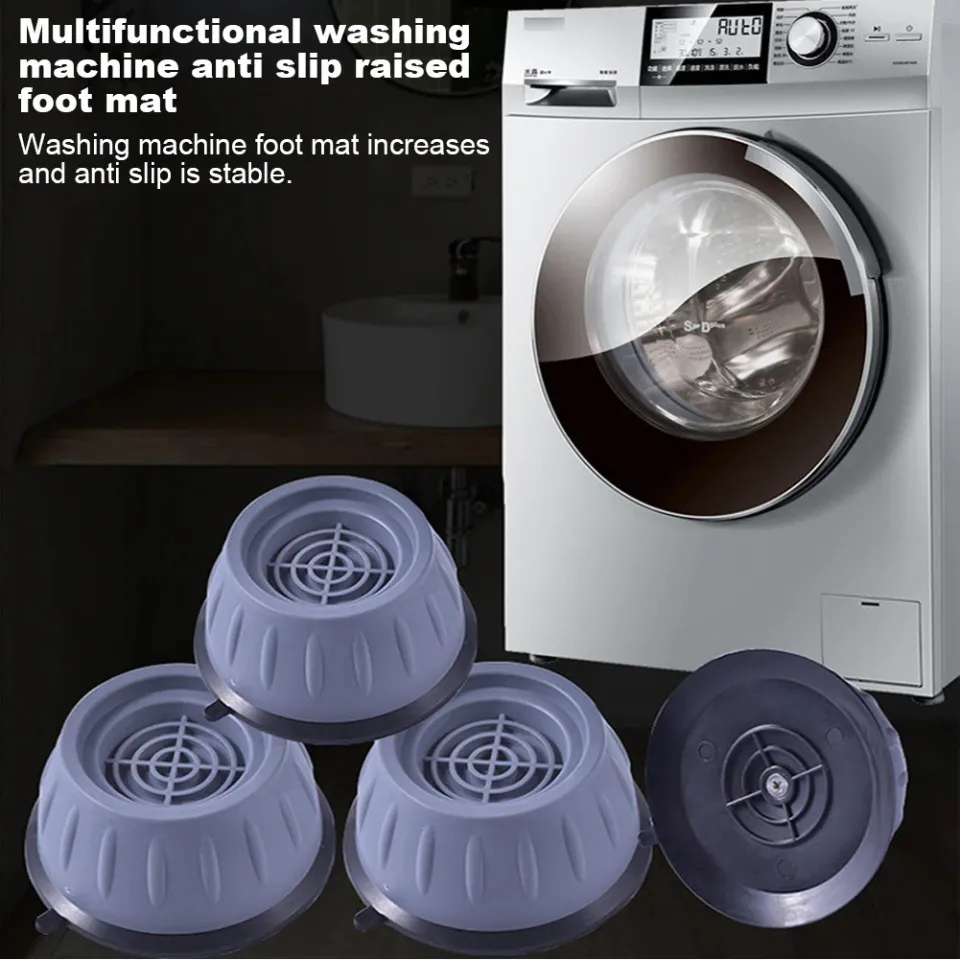 Anti Vibration Washing Machine Support Anti-Slip Rubber Feet Pads Mat Base