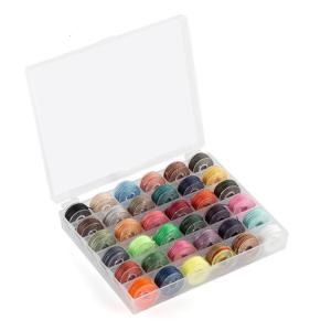 Multifuntional sáp sợi Polyester đóng sách chủ đề Vòng tay handmade chủ đề 25/36 Màu sắc khâu da chủ đề