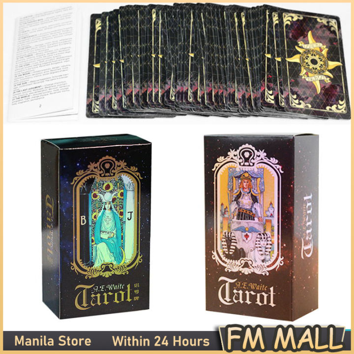 Classic Tarot Cards Occult English Version Oracle Divination Fate Game ...