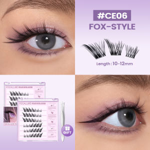 Focallure Feather Light Glue Free False Eyelashes No Glue Needed Remover-Free Waterproof Beginner Friendly