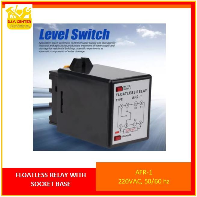 Floatless Level Relay Afr Vac With Socket Lazada Ph