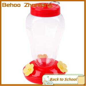 Behoo Field Feeding hummingbird bottle garden outdoor plastic flower iron hook Feeder