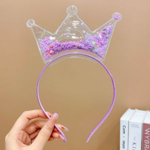 Zaman Now - Bando Mahkota / Bando Anak Bentuk Telinga Kucing / Bando Telinga Kucing Dan Mahkota / Aksesoris Rambut Anak Gaya Korea