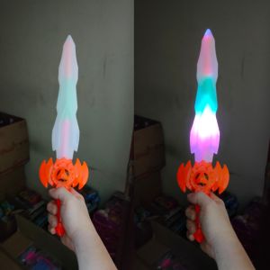 Mainan Pedang Pelangi Super hero Lampu dan Bunyi
