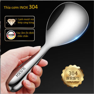 Thìa Đơm Cơm  Chống Dính - Muôi Xới Cơm - INOX 304 Chống Rỉ