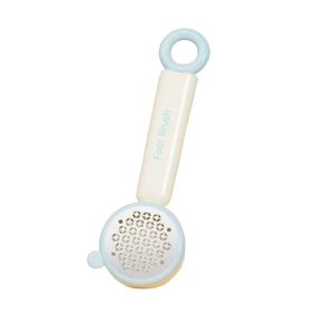 WARMSUN With Handle Foot Brush Scrubber Ergonomic 3 in 1 Pedicure Scraper Foot File Foot Grinder Exfoliating Foot Grater Pedicure Tool