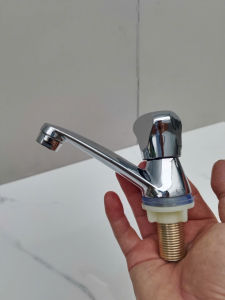 Vòi Lavabo Lạnh LFV-13BA Thiết Kế Độc Đáo Tay Cầm Hiện Đại Chất Liệu Hợp Kim Thau Xi Crom Niken Tĩnh Điện Bền Đẹp Dễ Sử Dụng Bảo Hành 1 Năm