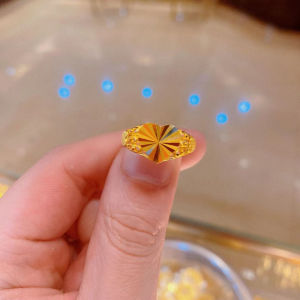 แหวนทอง 0.6 กรัม ทอง 96.5% มีใบรับปของขวัญแหวนหัวใจสดใสของขวัญกล่องฟรี