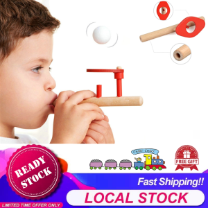 [Choo Choo Toy] Floating Ball Game Wooden Toy Balance Blowing Ball Blow Ball Toys Mainan Bola Terapung 吹球玩具 - BT27