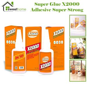【Buy 1 Take 1】Super Glue X2000 Original Adhesive Super Strong Liquid Super Glue X2000 Original Japan X2000 Super Glue For All Purposes - Stick All Materials Tree Frog Oily Glue Wood Glue Shoe Glue For Rubber Shoes Metal Glue