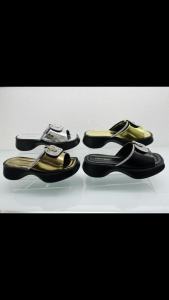 FABIO PENNY2026 new solid-color exquisite water diamond design thick-soled womens fashionable slippers and party sandals