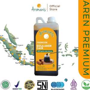 GULA AREN CAIR PREMIUM Aromanis 1kg