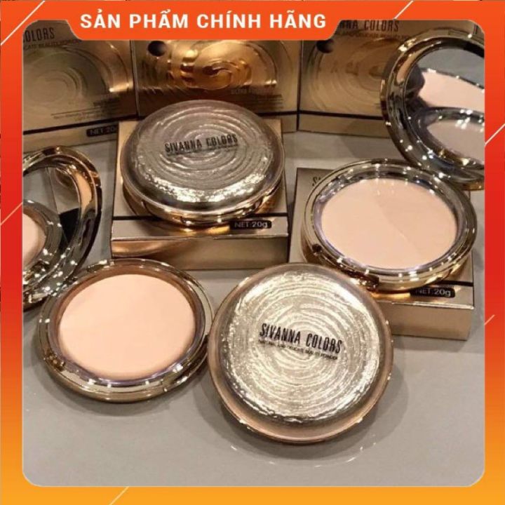Phấn Phủ SIVANNA Colors Xoắn Ốc Thái Lan, Kiềm Dầu , Kháng Nước , Che ...