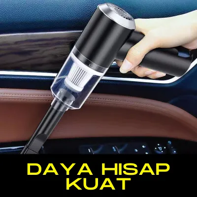 Vacuum Cleaner Mobil 2in1 Portable Wireless USB Charge Alat Penyedot Penghisap Debu