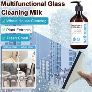 Household Glass Cleaning Lotion For Shower Bathroom Mirror Cleaner For Windows Bathroom Glass Scale Removal