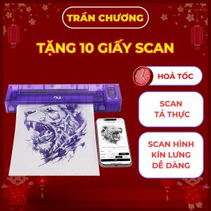 Máy scan hình xăm OG - máy scan OG bảo hành 6 tháng dễ dàng sử dụng scan được hình tả thực