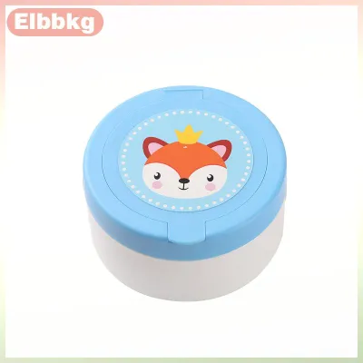 Elbbkg Baby Body Powder Container Case With Powder Puff Portable Safety Empty Newborns Body Powder Storage Box Cosmetic Puff Holder