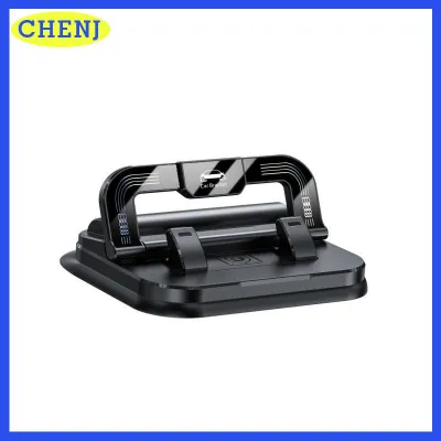 CHENJ Phổ 2in1 xe người giữ điện thoại 360 độ xoay gắn kết với biển số cho bảng điều khiển và văn phòng sử dụng