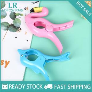 LF Wholesale✨Flash Sale ✨ Plastic Beach Towels Clips For Sunbeds Sun Lounger Animal Decorative Clothes Peg