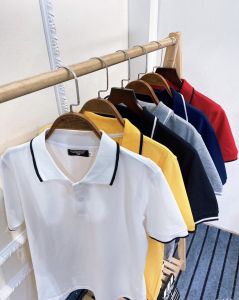 Áo Thun Nam Áo Polo Nam Có Cổ Vải Cá Sấu Côtton Cao Cấp.Chất Lượng A799  mẫu mới 2023.Bo Co Det Vien